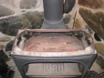[Hearth.com] Cleaning the Jotul F 400 Castine - Secondary Air removal