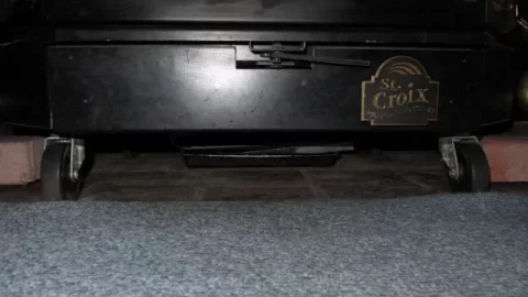 [Hearth.com] Pellet insert on rails/wheels