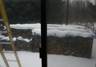 [Hearth.com] Question for those with big, deep wood sheds