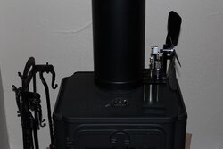 FLIR shots of my new Vulcan stirling stove fan