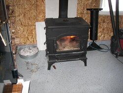 down draft type stoves