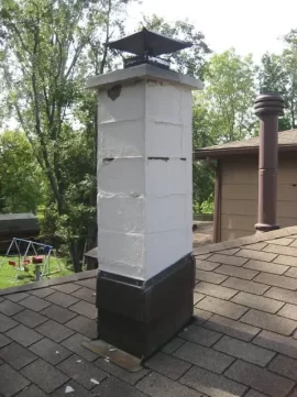 [Hearth.com] Chimney replacement   -  Block?   Dbl wall steel?   or   s/st? – see pics.