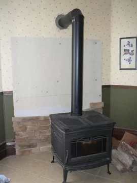 [Hearth.com] Problem with my new PE T6 flue (AND PICTURES)