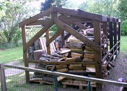 Pics of my wood shed...