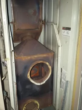 [Hearth.com] Bye bye lilhouse... hello heatmor