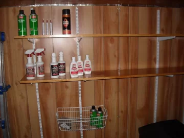 [Hearth.com] Shed Shelving - What type of shelves in your shed? Any pics too?
