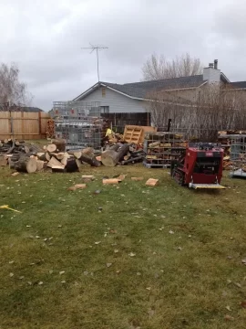 [Hearth.com] More scrounging around and wood storage experimentation!!!
