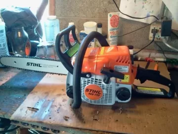 [Hearth.com] New saw and some firewood cutting