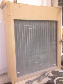 [Hearth.com] Wood fired, make up air system