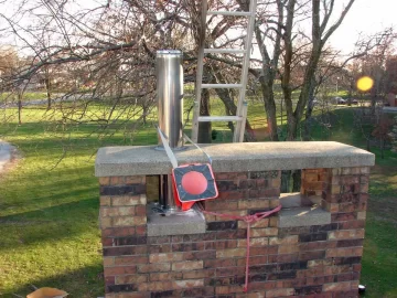 [Hearth.com] Insulated the liner today