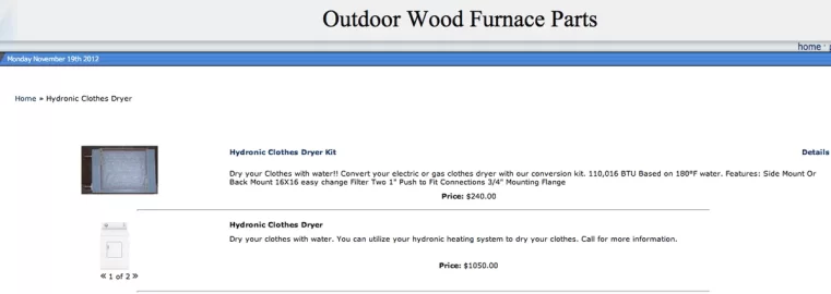 [Hearth.com] drying my clothes with wood !