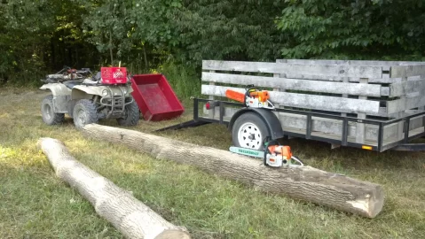 [Hearth.com] What do you use to haul your wood out of the woods to the wood pile