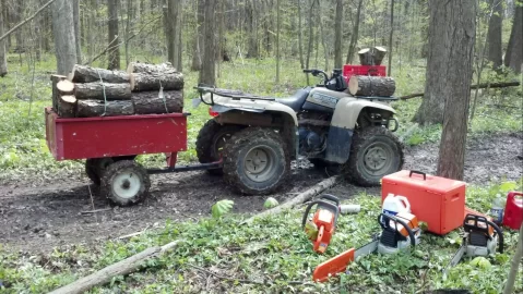 [Hearth.com] What do you use to haul your wood out of the woods to the wood pile