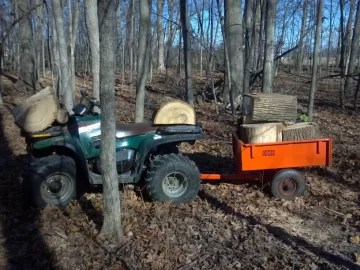 [Hearth.com] What do you use to haul your wood out of the woods to the wood pile