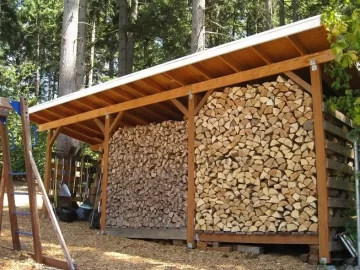 [Hearth.com] how do i keep my wood dry while i wait for it to season ?