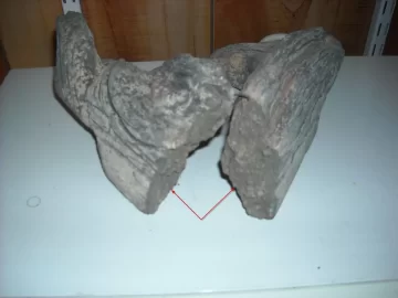 [Hearth.com] Wood Pellet Stove Ceramic Fire Log Split in half! - Can it be fixed?