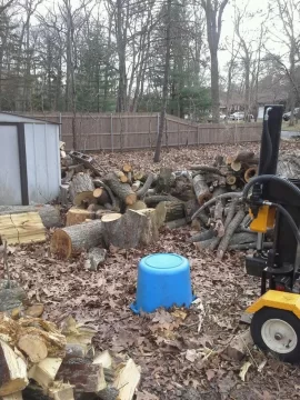 [Hearth.com] Started Putting A Dent In That Sandy Pile...