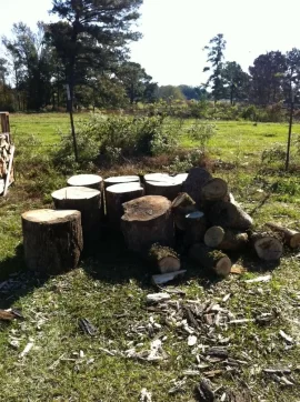 [Hearth.com] Splitting and stacking done