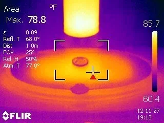 [Hearth.com] Jotul Firelight 12 FLIR Thermal images