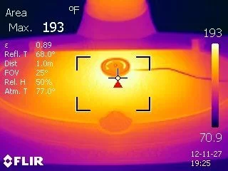 [Hearth.com] Jotul Firelight 12 FLIR Thermal images