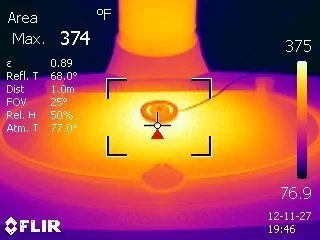 [Hearth.com] Jotul Firelight 12 FLIR Thermal images