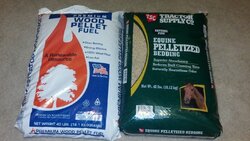 2 new brands of pellets today