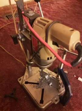 [Hearth.com] Drilling the auger motor shaft to accommodate a new auger with cotter pin?