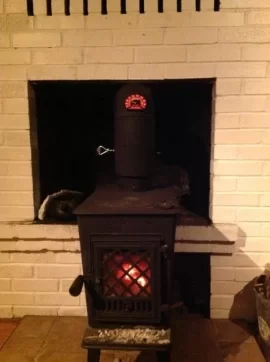 [Hearth.com] Thermo on single wall stove pipe