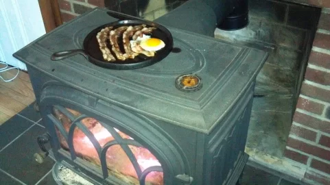 [Hearth.com] Did some cooking on the stove today