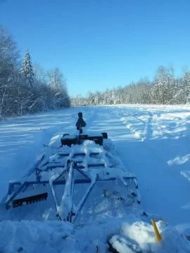 [Hearth.com] 2012/13 Snowmobile trail grooming.