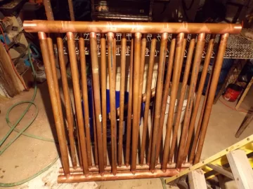 [Hearth.com] mixture of pipe sizes for non-pressurized storage heat exchanger?
