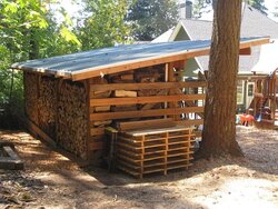 Wood shed designs - if you were doing it again