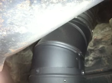 [Hearth.com] Stove Pipe Probe Thermo on Single Wall
