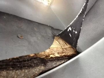 [Hearth.com] probably just stove paint burning off....smoke coming from support box