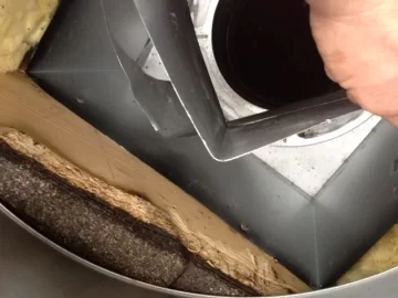 [Hearth.com] probably just stove paint burning off....smoke coming from support box