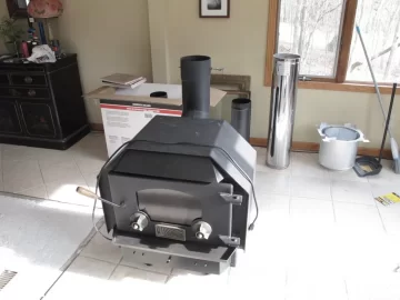 [Hearth.com] Connecting Black Pipe to Stove