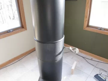 [Hearth.com] Connecting Black Pipe to Stove
