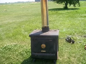 [Hearth.com] New use for an old Earth Stove