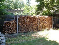 My first Wood pile