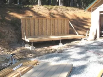 [Hearth.com] Started my new wood shed today