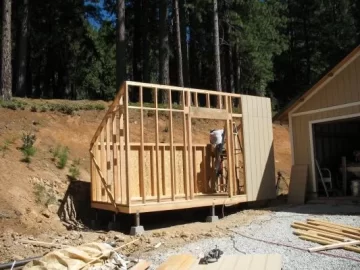 [Hearth.com] Started my new wood shed today