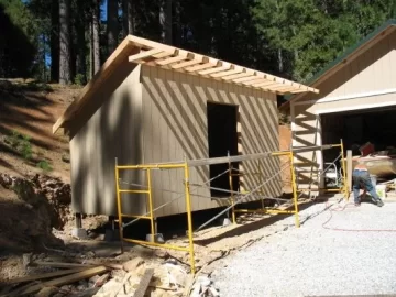 [Hearth.com] Started my new wood shed today