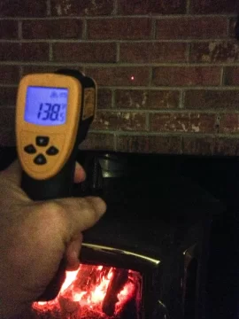 [Hearth.com] Getting lots of heat from the brick around my insert.  Glad I did a block off plate
