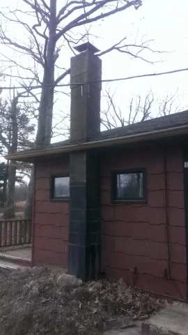[Hearth.com] Pics of stove and chimney - thoughts?