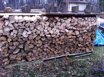 [Hearth.com] Split up some red oak today
