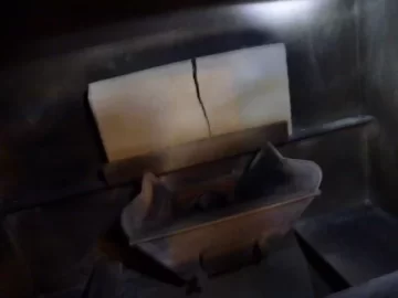[Hearth.com] Cracked fire brick on Harman P38