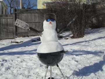 [Hearth.com] Last Snowman of the Season?