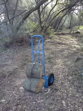 [Hearth.com] Hauling It Out With A Sled