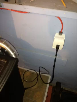 [Hearth.com] What is the best way to seal around the pellet stove venting wall thimbal to stop cold air?