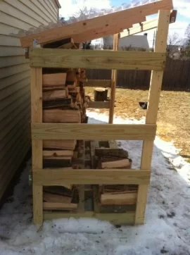 [Hearth.com] Wood rack project